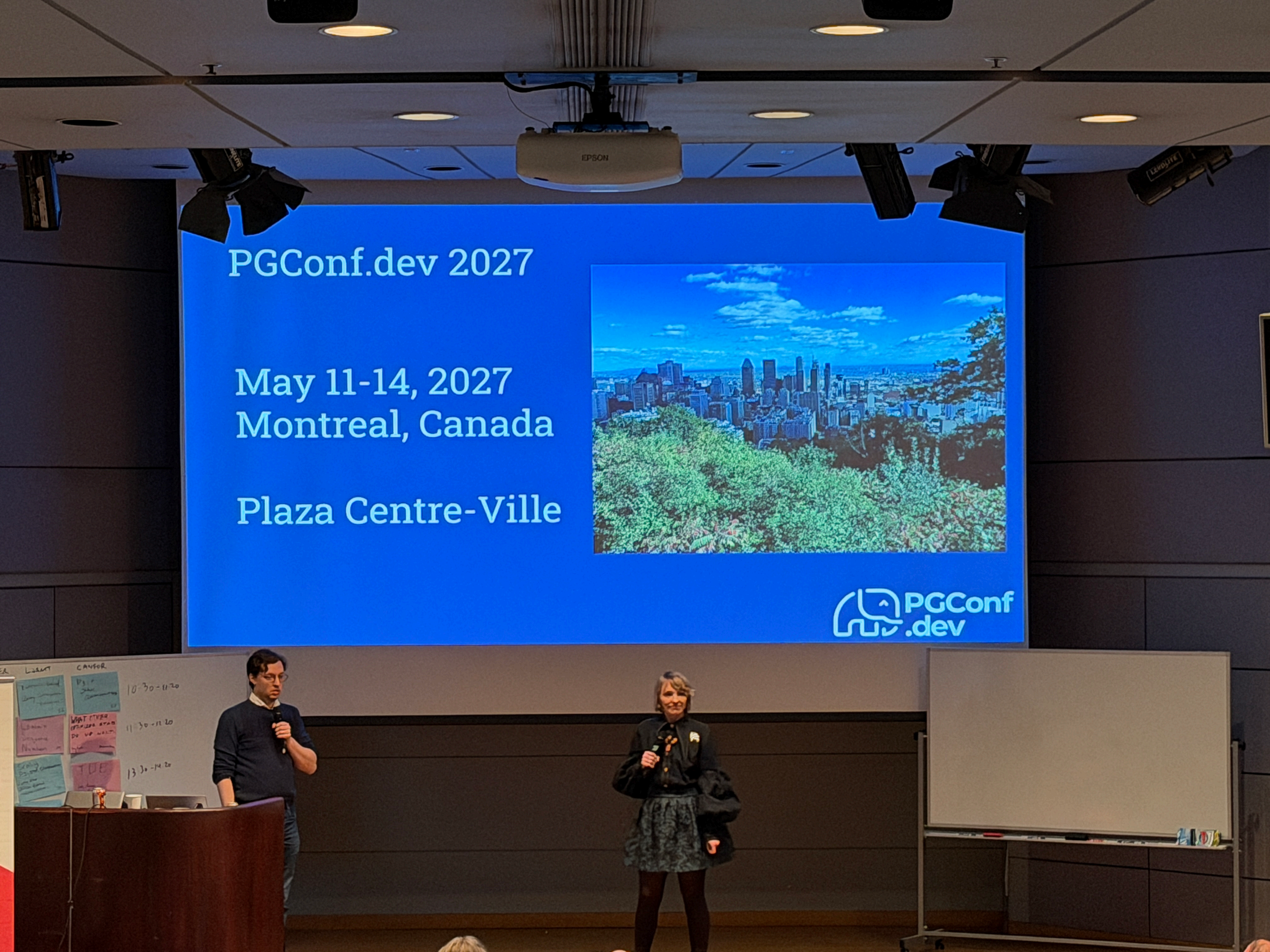 PGConf.dev 2027 蒙特利尔